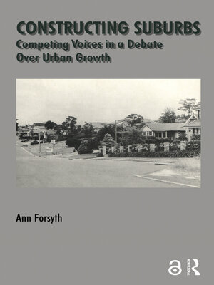 cover image of Constructing Suburbs